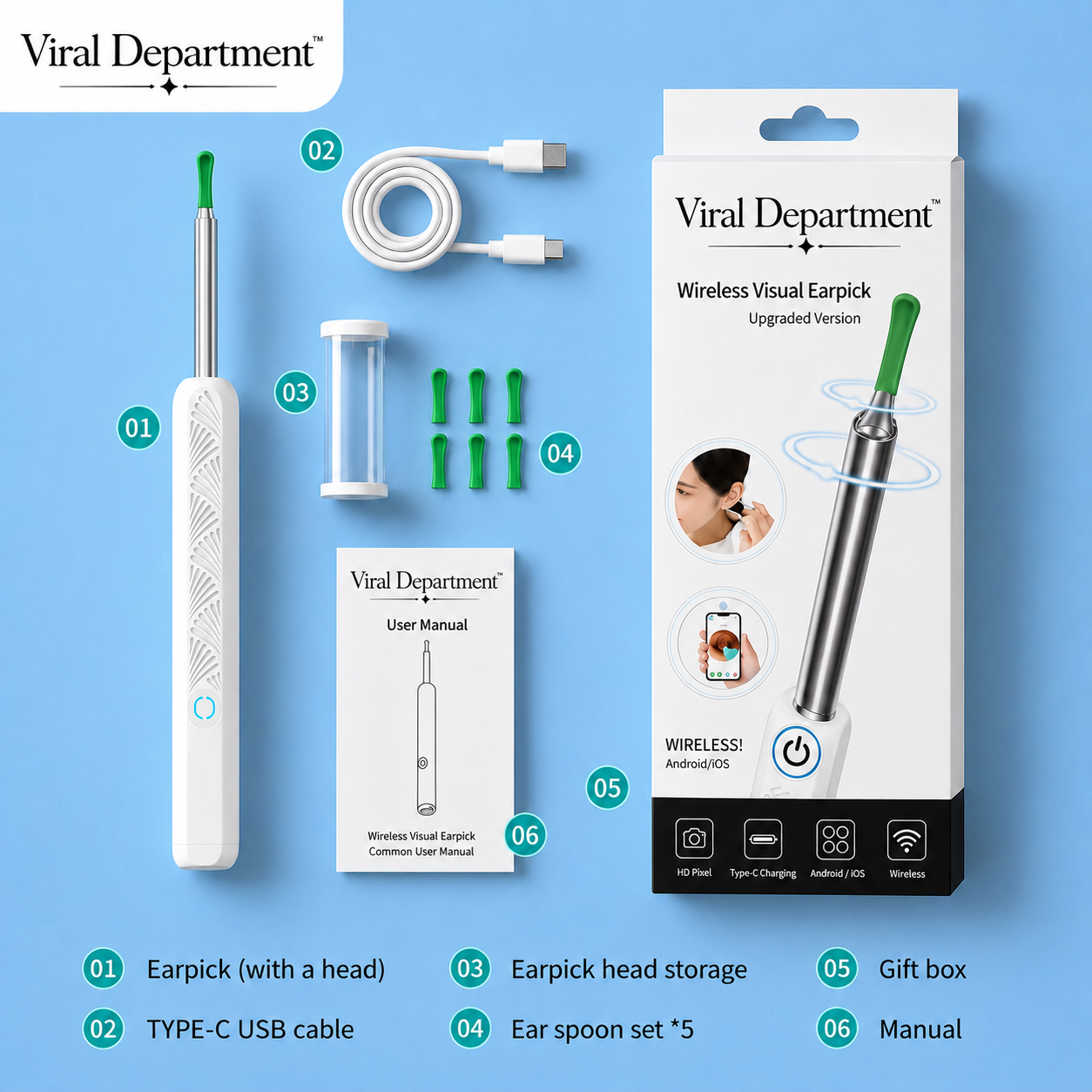 THE VIRAL DEPARTMENT™ EAR SCOPE