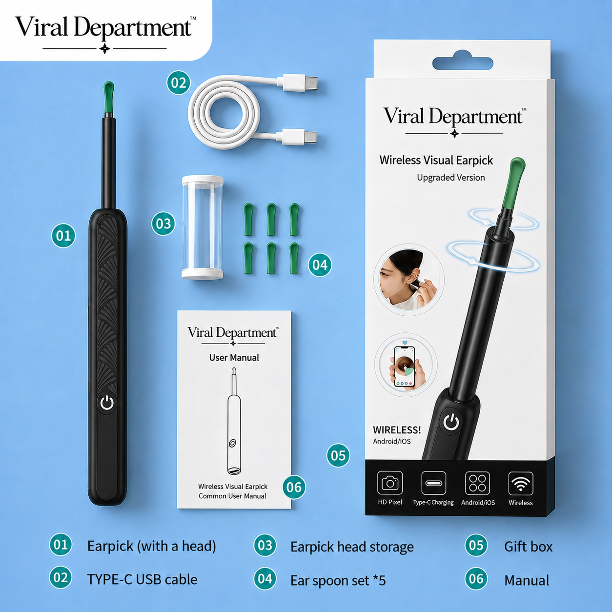 THE VIRAL DEPARTMENT™ EAR SCOPE